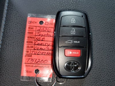 2026 Toyota Camry XSE