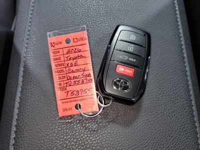 2026 Toyota Camry XSE