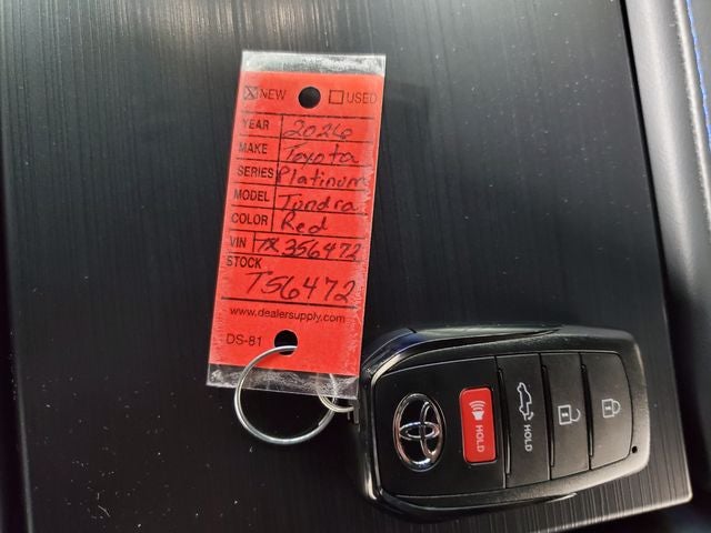 2026 Toyota Tundra Platinum