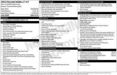 2022 Chevrolet Malibu LT