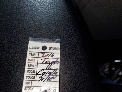 2016 Toyota Corolla L