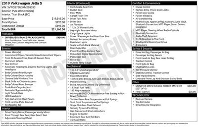 2019 Volkswagen Jetta 1.4T S