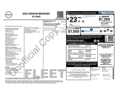 2023 Nissan Murano SV AWD