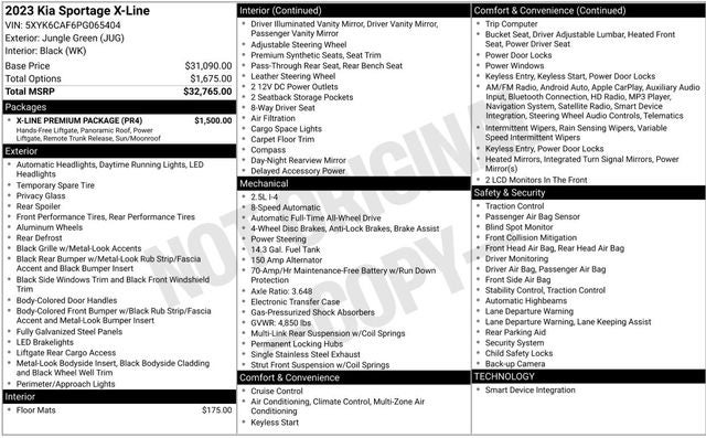 2023 Kia Sportage X-Line AWD