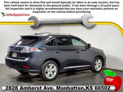 2011 Lexus RX 450h