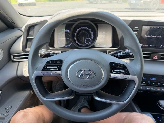 2023 Hyundai Elantra Hybrid Blue