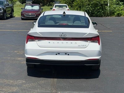 2023 Hyundai Elantra Hybrid Blue