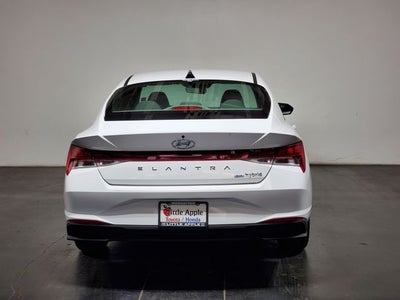 2023 Hyundai Elantra Hybrid Blue