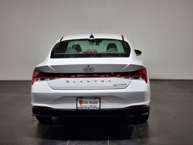 2023 Hyundai Elantra Hybrid Blue