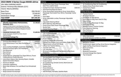 2022 BMW 4 Series M440i xDrive