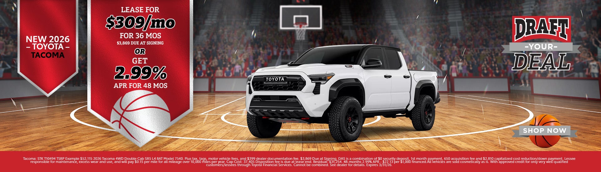 New 2026 Toyota Tacoma